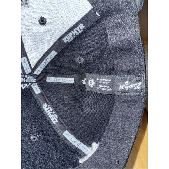 Arizona Wildcats Zephyr Hat Cap S Black Logo Silver Background - Picture 6 of 7